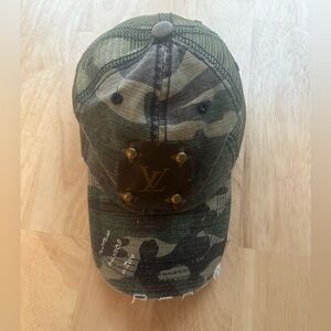 Camo Designer Patch Hat